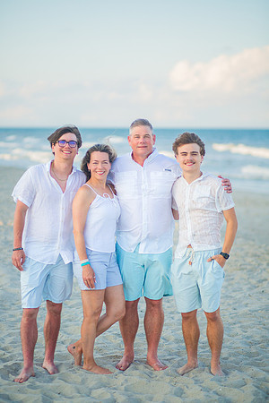Family Beach Portrait Photography on Pleasure Island, NC:  Carolina Beach, Kure Beach, Fort Fisher