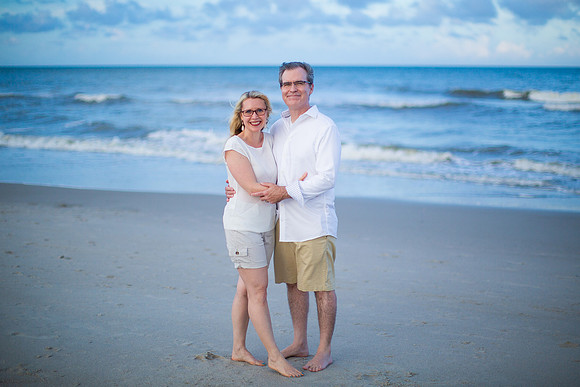 Family Beach Portrait Photography on Pleasure Island, NC:  Carolina Beach, Kure Beach, Fort Fisher