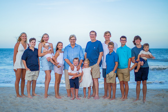 Family Beach Portrait Photography on Pleasure Island, NC:  Carolina Beach, Kure Beach, Fort Fisher
