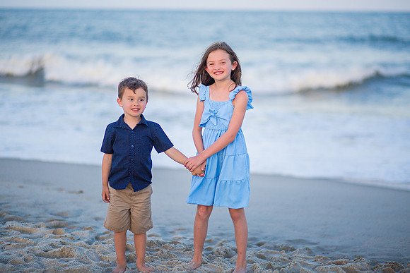 Family Beach Portrait Photography on Pleasure Island, NC:  Carolina Beach, Kure Beach, Fort Fisher