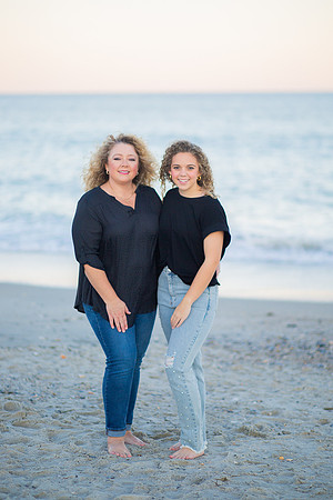 Family Beach Portrait Photography on Pleasure Island, NC:  Carolina Beach, Kure Beach, Fort Fisher