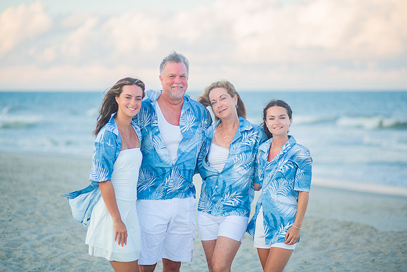 Family Beach Portrait Photography on Pleasure Island, NC:  Carolina Beach, Kure Beach, Fort Fisher