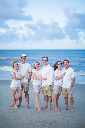 Family Beach Portrait Photography on Pleasure Island, NC:  Carolina Beach, Kure Beach, Fort Fisher