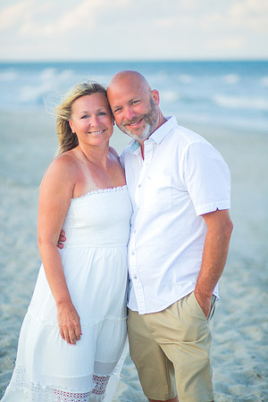 Family Beach Portrait Photography on Pleasure Island, NC:  Carolina Beach, Kure Beach, Fort Fisher