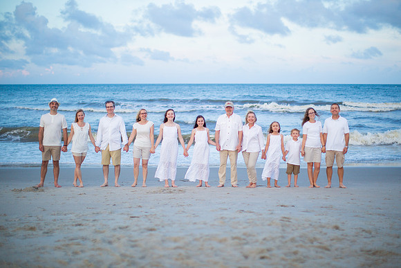 Family Beach Portrait Photography on Pleasure Island, NC:  Carolina Beach, Kure Beach, Fort Fisher