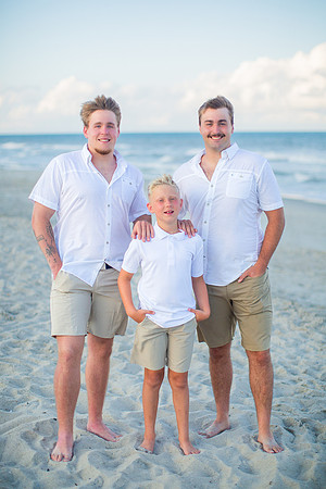 Family Beach Portrait Photography on Pleasure Island, NC:  Carolina Beach, Kure Beach, Fort Fisher