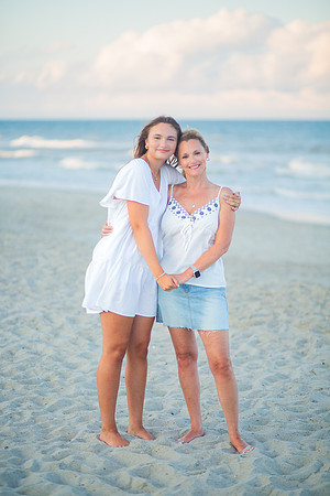 Family Beach Portrait Photography on Pleasure Island, NC:  Carolina Beach, Kure Beach, Fort Fisher