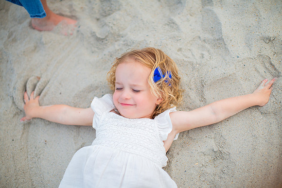 Family Beach Portrait Photography on Pleasure Island, NC:  Carolina Beach, Kure Beach, Fort Fisher