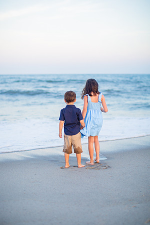Family Beach Portrait Photography on Pleasure Island, NC:  Carolina Beach, Kure Beach, Fort Fisher