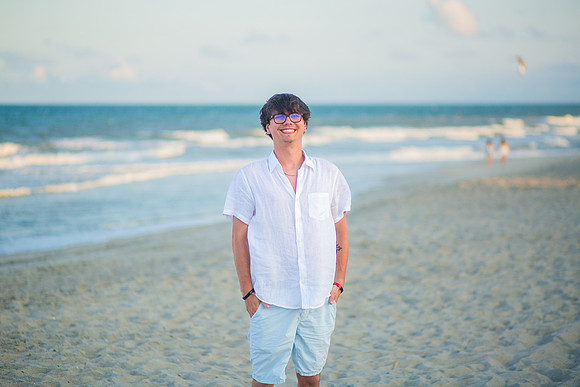 Family Beach Portrait Photography on Pleasure Island, NC:  Carolina Beach, Kure Beach, Fort Fisher