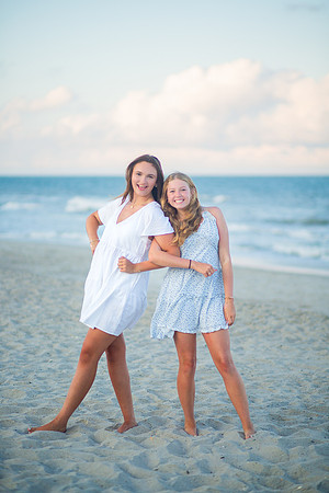 Family Beach Portrait Photography on Pleasure Island, NC:  Carolina Beach, Kure Beach, Fort Fisher