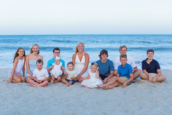 Family Beach Portrait Photography on Pleasure Island, NC:  Carolina Beach, Kure Beach, Fort Fisher
