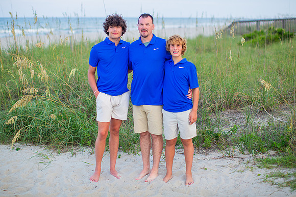 Family Beach Portrait Photography on Pleasure Island, NC:  Carolina Beach, Kure Beach, Fort Fisher