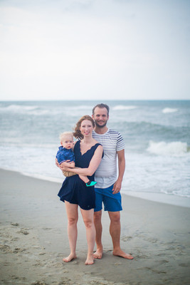 Family Beach Portrait Photography on Pleasure Island, NC:  Carolina Beach, Kure Beach, Fort Fisher