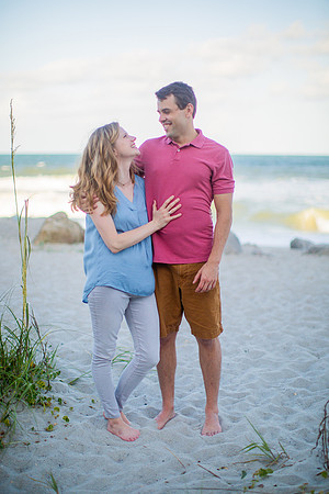 Family Beach Portrait Photography on Pleasure Island, NC:  Carolina Beach, Kure Beach, Fort Fisher