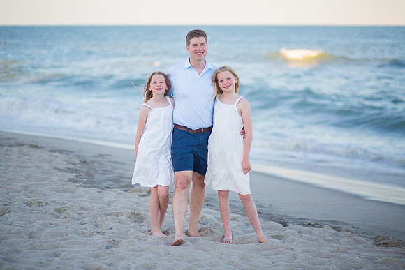 Family Beach Portrait Photography on Pleasure Island, NC:  Carolina Beach, Kure Beach, Fort Fisher