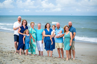 Family Beach Portrait Photography on Pleasure Island, NC:  Carolina Beach, Kure Beach, Fort Fisher
