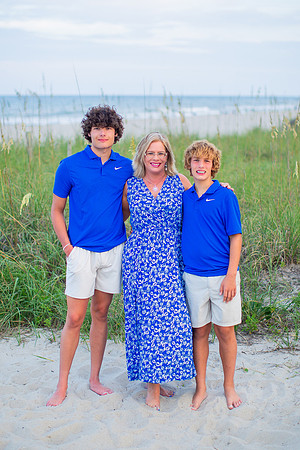 Family Beach Portrait Photography on Pleasure Island, NC:  Carolina Beach, Kure Beach, Fort Fisher