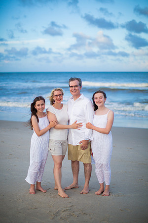 Family Beach Portrait Photography on Pleasure Island, NC:  Carolina Beach, Kure Beach, Fort Fisher