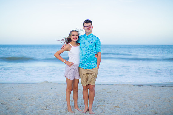 Family Beach Portrait Photography on Pleasure Island, NC:  Carolina Beach, Kure Beach, Fort Fisher