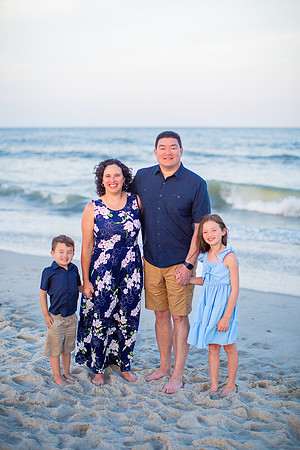 Family Beach Portrait Photography on Pleasure Island, NC:  Carolina Beach, Kure Beach, Fort Fisher