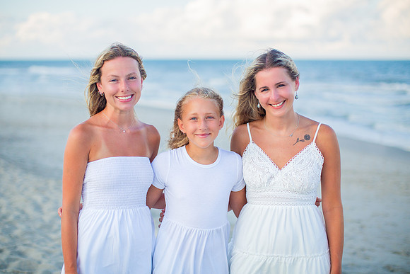 Family Beach Portrait Photography on Pleasure Island, NC:  Carolina Beach, Kure Beach, Fort Fisher