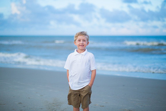 Family Beach Portrait Photography on Pleasure Island, NC:  Carolina Beach, Kure Beach, Fort Fisher