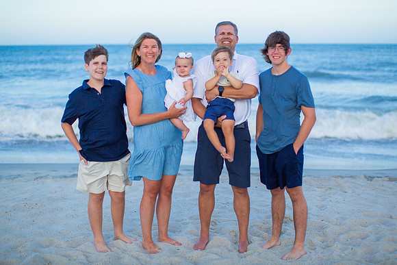 Family Beach Portrait Photography on Pleasure Island, NC:  Carolina Beach, Kure Beach, Fort Fisher