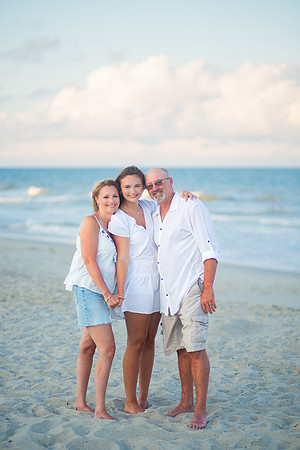 Family Beach Portrait Photography on Pleasure Island, NC:  Carolina Beach, Kure Beach, Fort Fisher