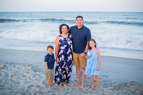 Family Beach Portrait Photography on Pleasure Island, NC:  Carolina Beach, Kure Beach, Fort Fisher