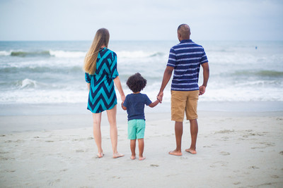Family Beach Portrait Photography on Pleasure Island, NC:  Carolina Beach, Kure Beach, Fort Fisher