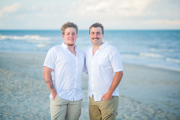 Family Beach Portrait Photography on Pleasure Island, NC:  Carolina Beach, Kure Beach, Fort Fisher