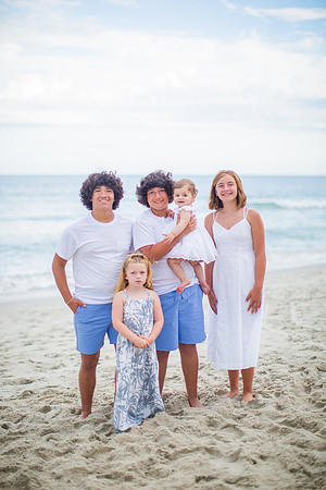 Family Beach Portrait Photography on Pleasure Island, NC:  Carolina Beach, Kure Beach, Fort Fisher