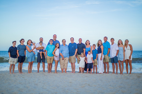Family Beach Portrait Photography on Pleasure Island, NC:  Carolina Beach, Kure Beach, Fort Fisher