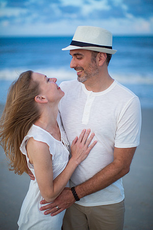 Family Beach Portrait Photography on Pleasure Island, NC:  Carolina Beach, Kure Beach, Fort Fisher