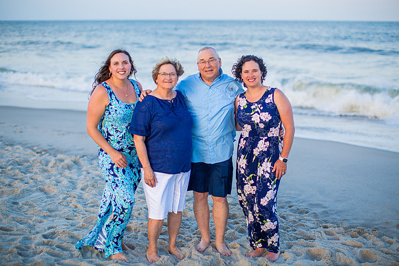 Family Beach Portrait Photography on Pleasure Island, NC:  Carolina Beach, Kure Beach, Fort Fisher