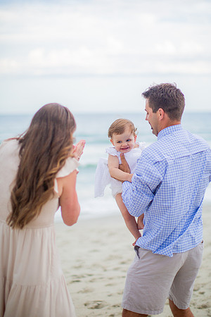 Family Beach Portrait Photography on Pleasure Island, NC:  Carolina Beach, Kure Beach, Fort Fisher