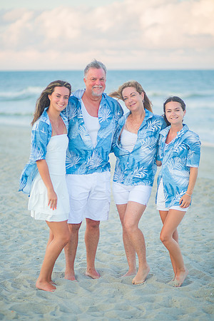 Family Beach Portrait Photography on Pleasure Island, NC:  Carolina Beach, Kure Beach, Fort Fisher