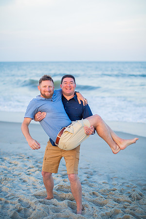 Family Beach Portrait Photography on Pleasure Island, NC:  Carolina Beach, Kure Beach, Fort Fisher