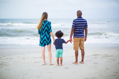 Family Beach Portrait Photography on Pleasure Island, NC:  Carolina Beach, Kure Beach, Fort Fisher