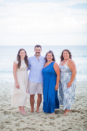 Family Beach Portrait Photography on Pleasure Island, NC:  Carolina Beach, Kure Beach, Fort Fisher