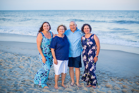 Family Beach Portrait Photography on Pleasure Island, NC:  Carolina Beach, Kure Beach, Fort Fisher