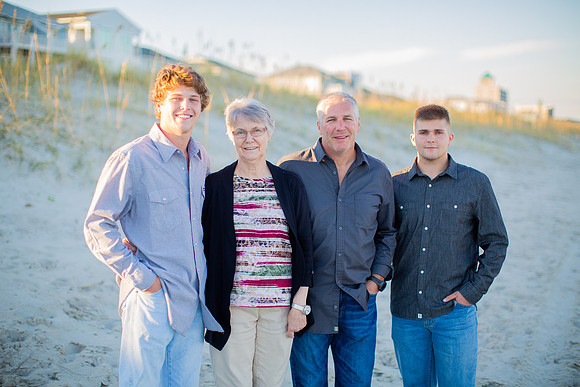 Family Beach Portrait Photography on Pleasure Island, NC:  Carolina Beach, Kure Beach, Fort Fisher