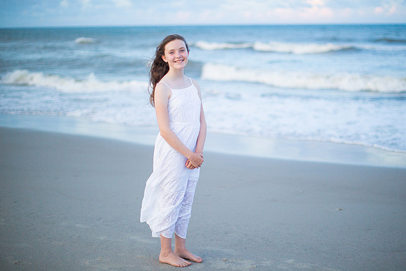 Family Beach Portrait Photography on Pleasure Island, NC:  Carolina Beach, Kure Beach, Fort Fisher