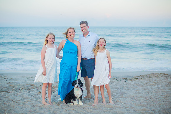 Family Beach Portrait Photography on Pleasure Island, NC:  Carolina Beach, Kure Beach, Fort Fisher