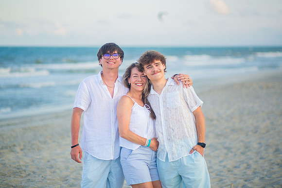 Family Beach Portrait Photography on Pleasure Island, NC:  Carolina Beach, Kure Beach, Fort Fisher