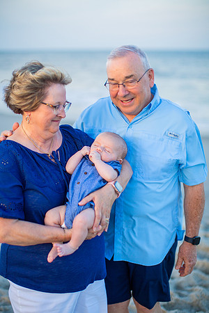 Family Beach Portrait Photography on Pleasure Island, NC:  Carolina Beach, Kure Beach, Fort Fisher