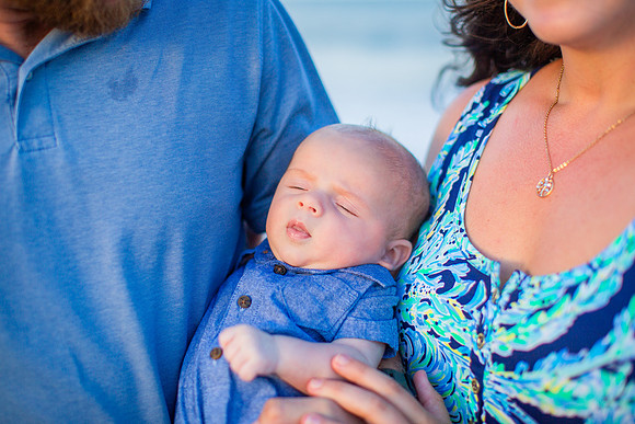 Family Beach Portrait Photography on Pleasure Island, NC:  Carolina Beach, Kure Beach, Fort Fisher