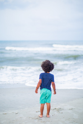 Family Beach Portrait Photography on Pleasure Island, NC:  Carolina Beach, Kure Beach, Fort Fisher