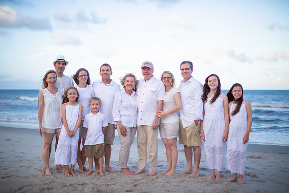 Family Beach Portrait Photography on Pleasure Island, NC:  Carolina Beach, Kure Beach, Fort Fisher